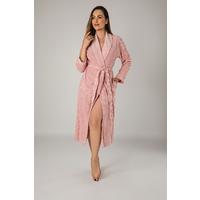 Nuşa Bambo Cotton Bayan Sabahlık Bornoz