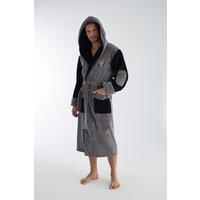 SPORT Nakış Triga Bukle  Bambu Cotton Erkek Bornoz