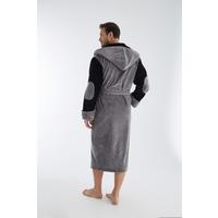 SPORT Nakış Triga Bukle  Bambu Cotton Erkek Bornoz